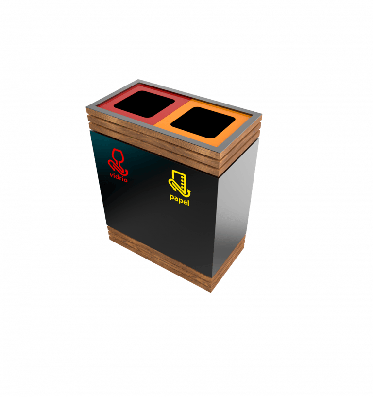 BOTE DE MADERA ROMA DOBLE