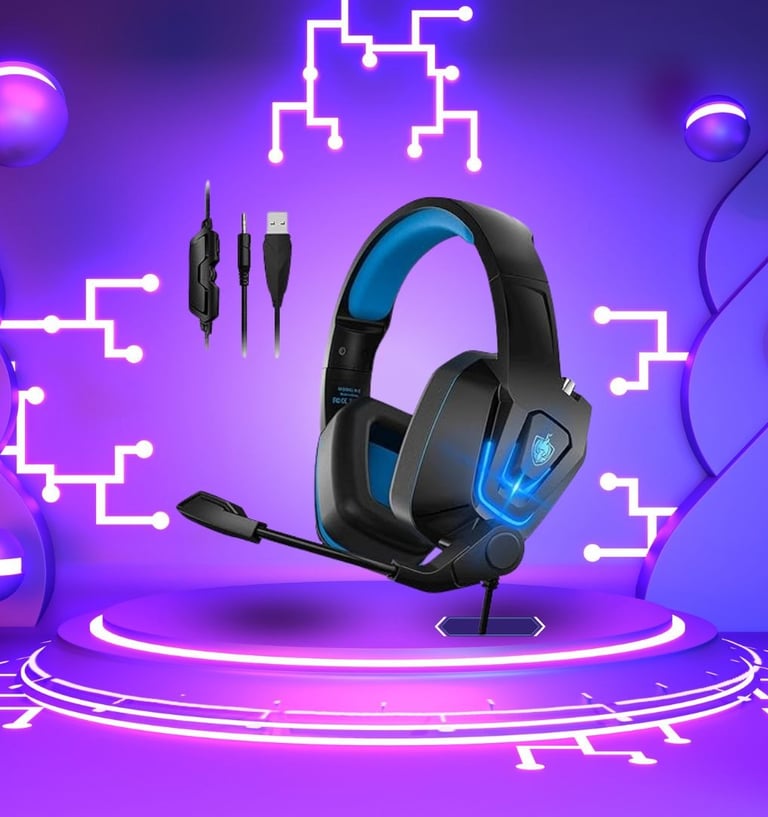 auricular gamer con microfono