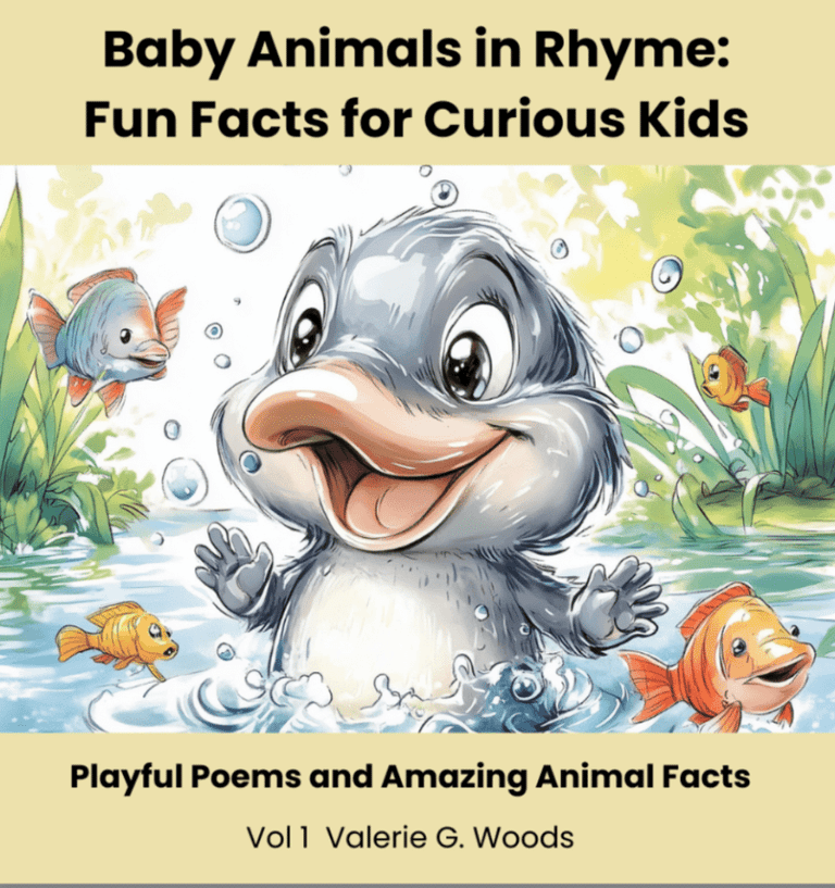 Baby Animals in Rhyme cover with a baby duck