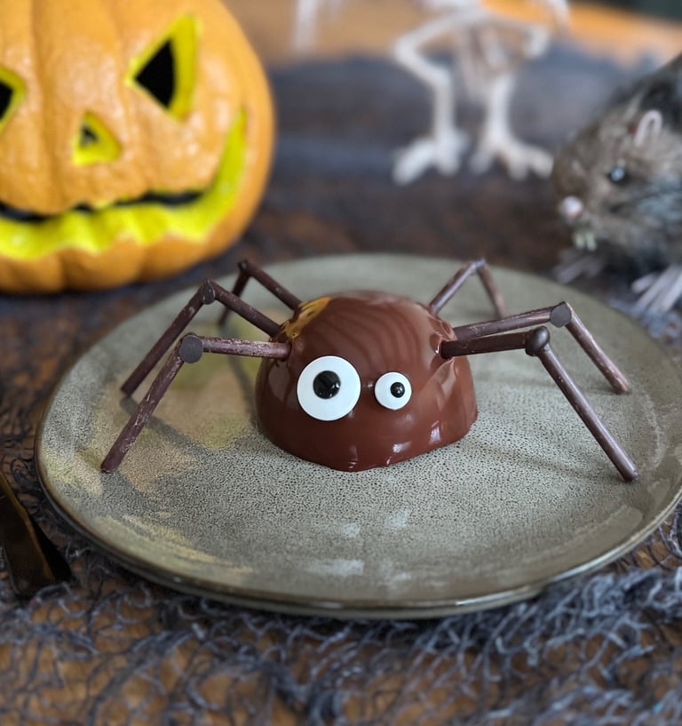 Araignée en chocolat