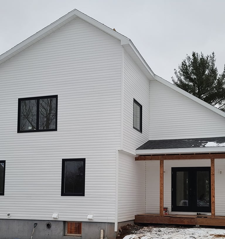 Siding Installed by Catch All Contracting
