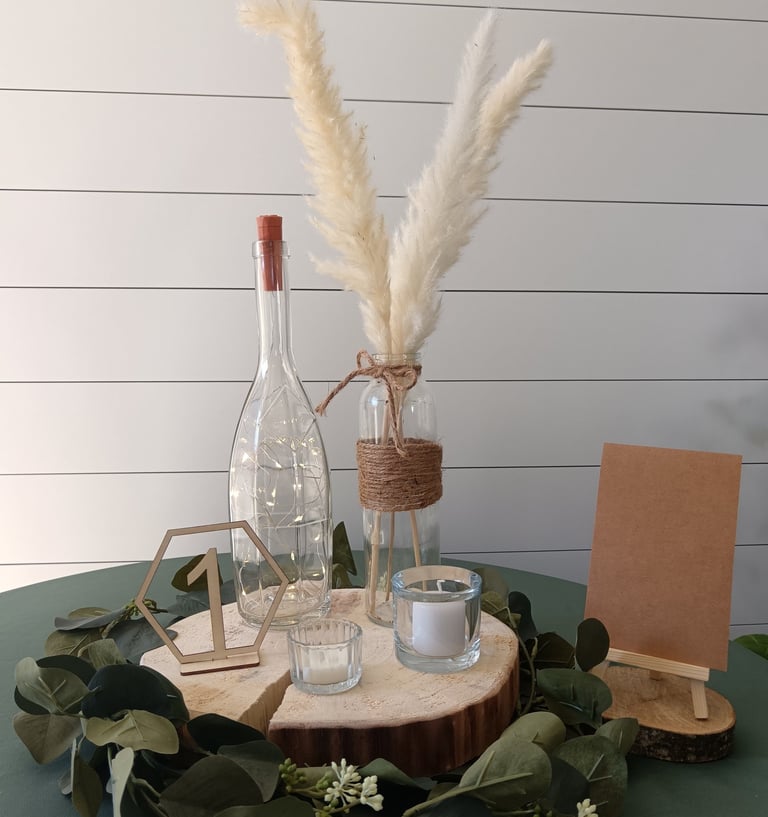 pack centre de table champêtre