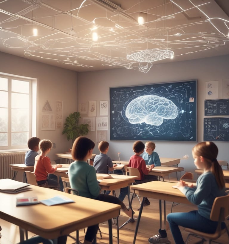 the word neuro university spelled with scrabble tiles