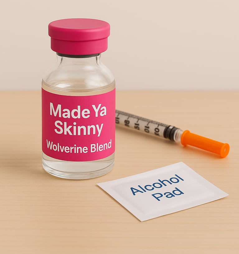 a bottle of alcohol and a needle needled needled needled needled needle