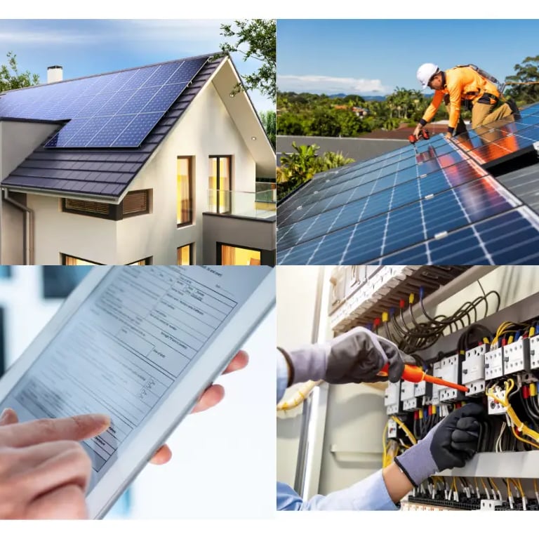Photovoltaik Anlage Komplettpaket - Solar