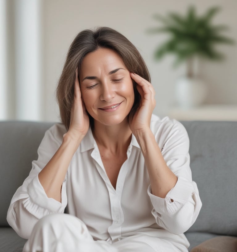 Close-up of fresh green leaves with dewdrops in natural light