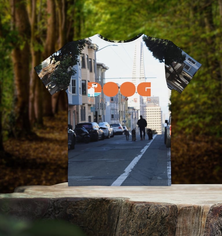 Doog Walker T-Shirt Collection featuring wearable art and original photography.