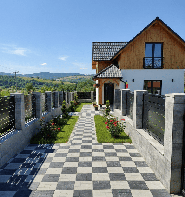 Pavele din beton Rustic Wood de Paviprof în județul Vâlcea