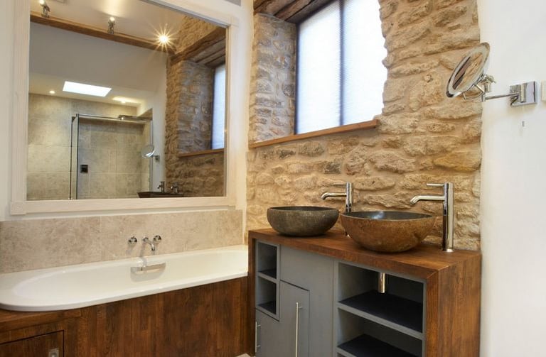natural elements bathroom remodeling