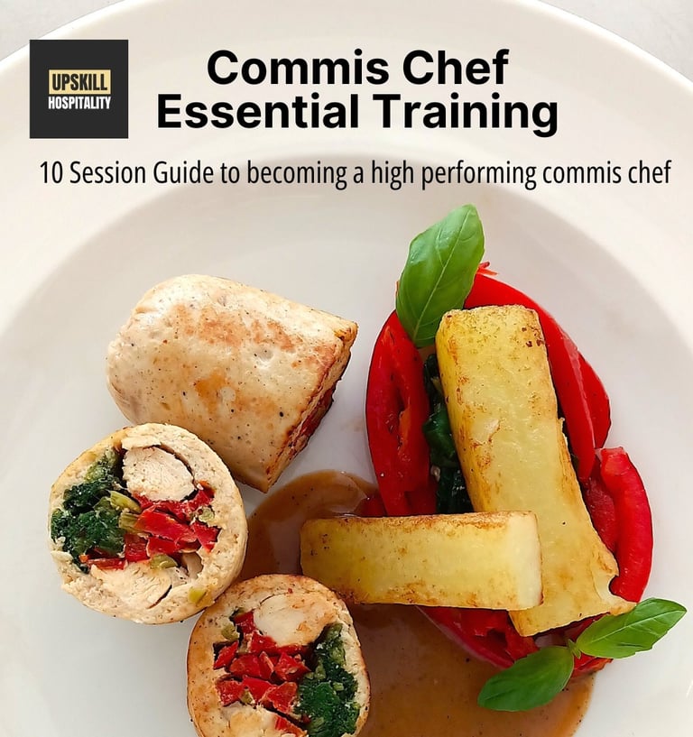 commis chef training course in Dubai professional kitchen