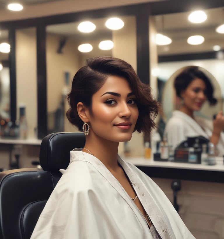 Trendy men’s and women’s haircuts at Stardom by Ashpreet Kaur unisex salon Lalpur Ranchi