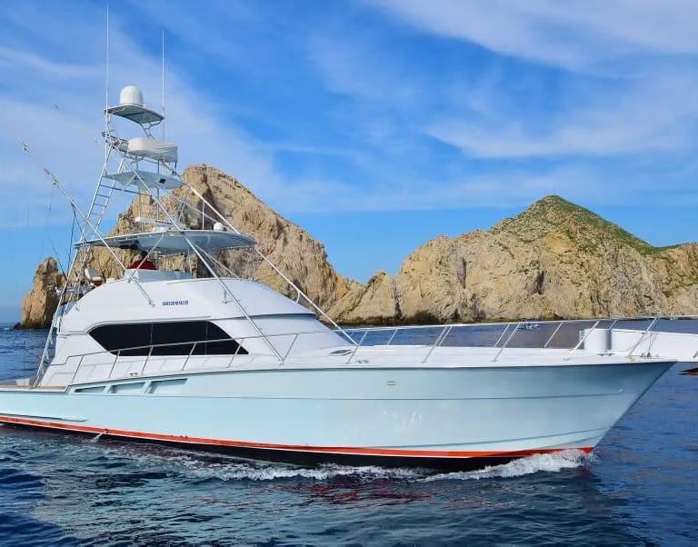 yate de pesca deportiva hatteras 60 cabo san lucas 