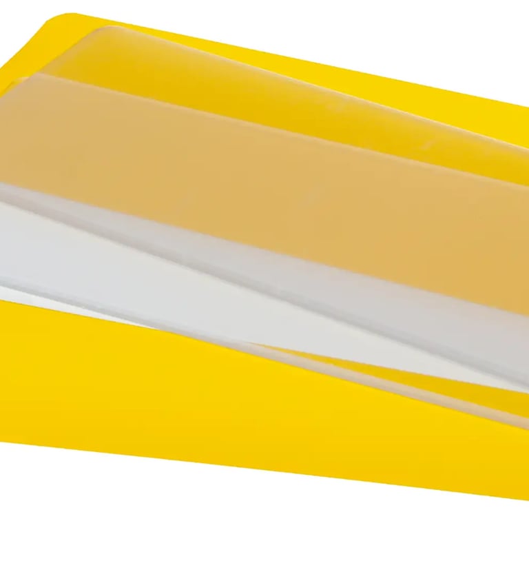 acrylic and reflective blank number plates