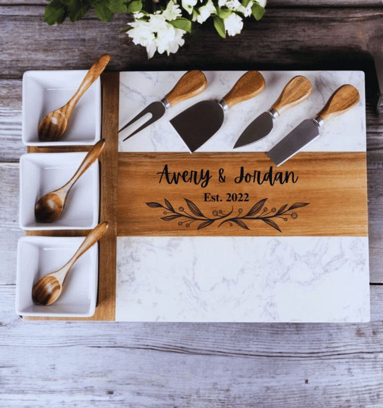 personalized cheeseboard