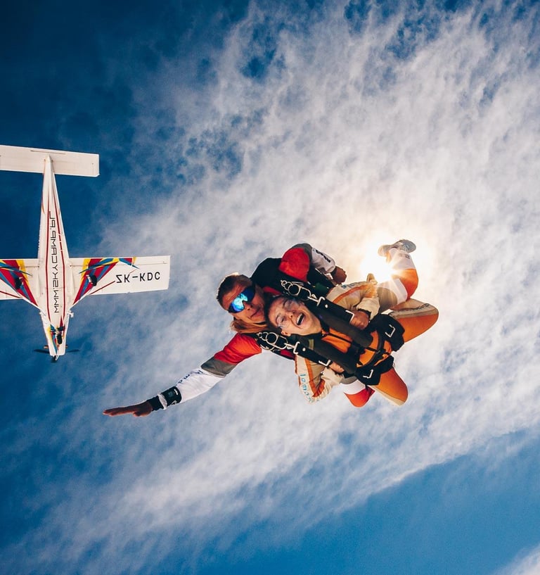 saut en parachute Agadir