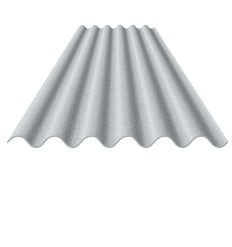 Telha de fibrocimento Tamanho - 244x110x5mm