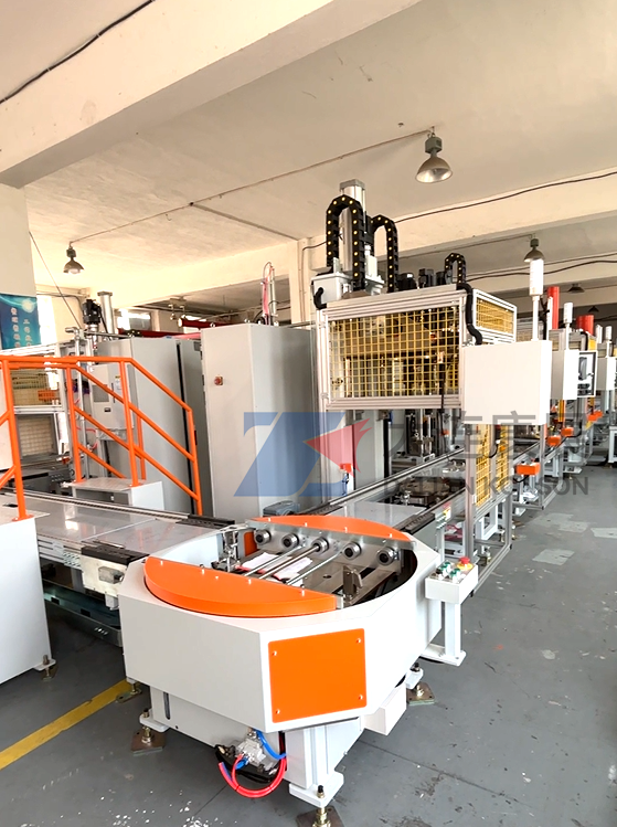 Smart factory: Automated trailer hub assembly system