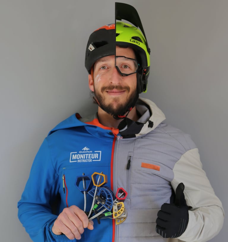 victor lemesnager escalade via ferrata vtt guillestre durance hautes alpes