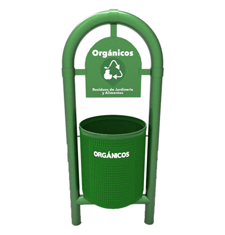 Bote de basura de Acero