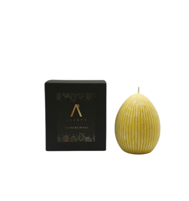 Šventinė Velykų žvakė dekoracijai ir dovanai, dovana