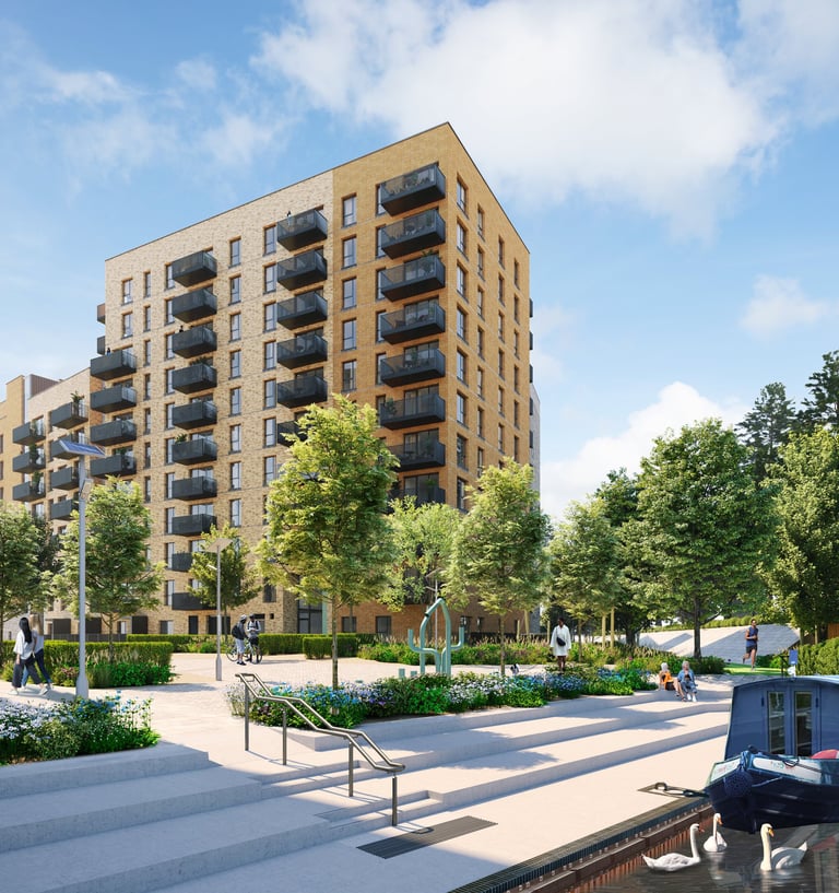 Hayes Village Hayes London UB3 new build residential apartments for sale