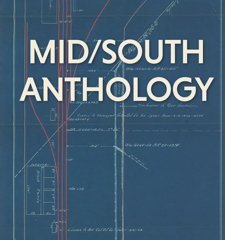 Image of the Mid/South Anthology book cover. 