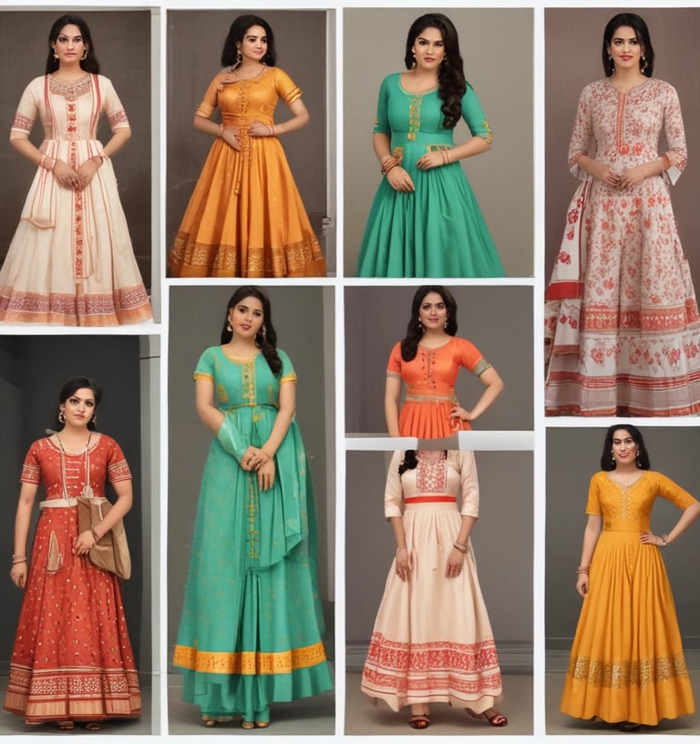 A stylish collection of functional dresses displayed elegantly.