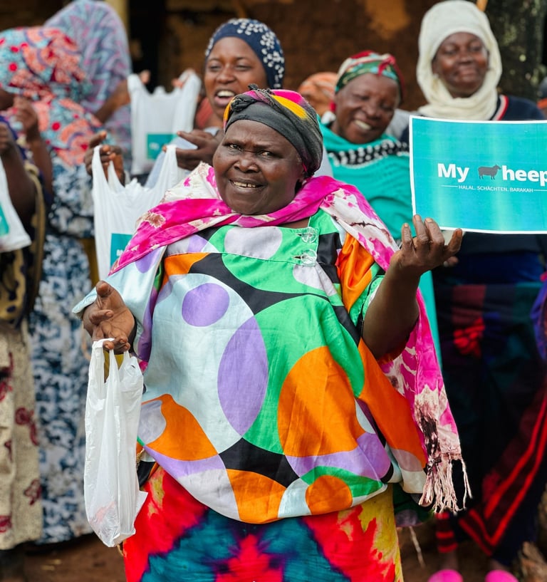 Schafschlachtung Qurbān, ʿAqīqah, Sadaqah, Shifaa (Heilung), Dankbarkeit, Kaffārah, Baraka, Hijra, H