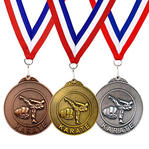 Karate competition medals supplier