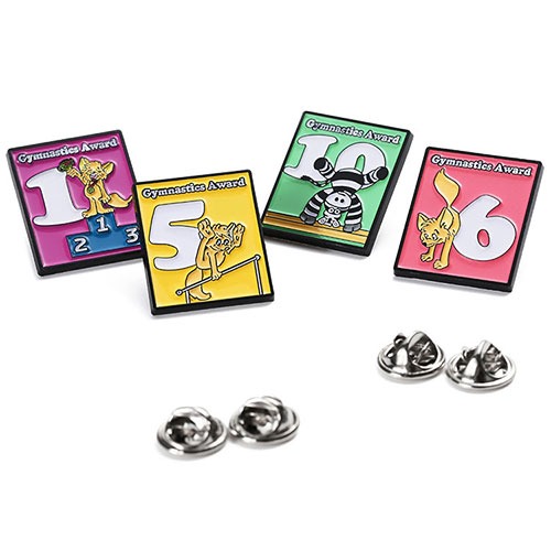 Custom die stuck enamel metal badges