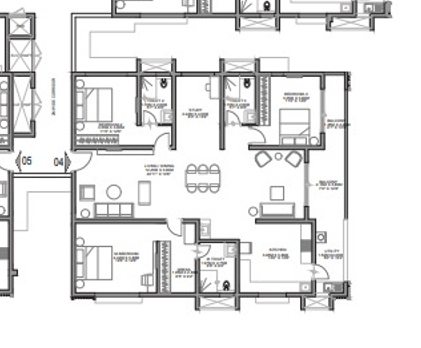 godrej regal pavilion 3.5 bhk east floor plan