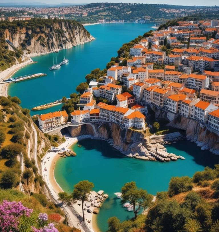 black blue and yellow textile