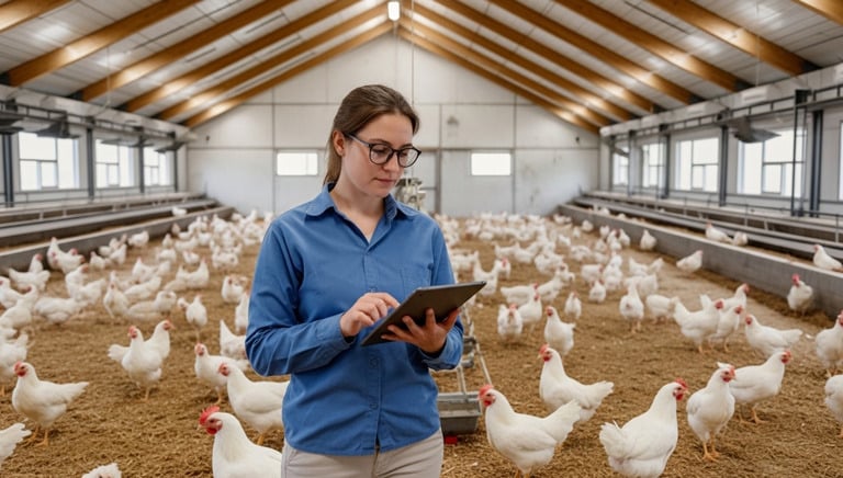 Controle e gestão Avicultura 