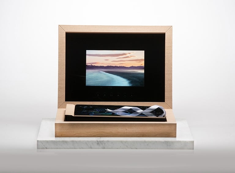 Coffret Photo avec Multimédia intégré