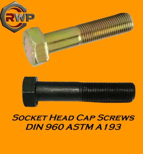 Hex Head Bolt – DIN 960 Metric Fine Thread