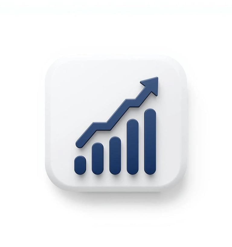 Ikona grafikona za agilno upravljanje digitalnim projektima