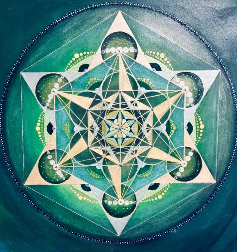 Workshop-heilige Geometrie-Mandala-Selbstentfaltung