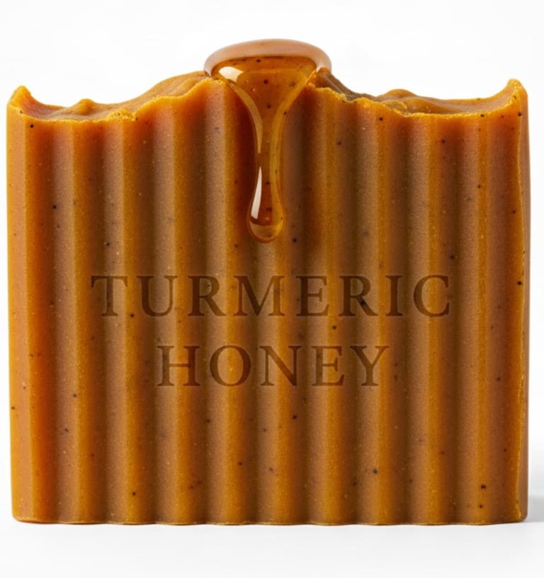 back2naturalness turmeric honey soap for brightening and redness