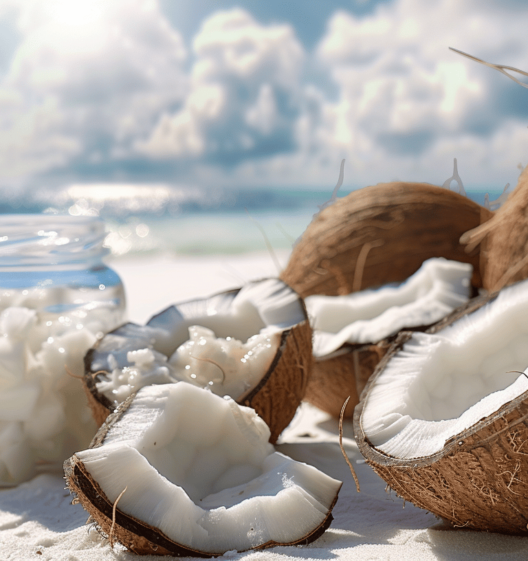 Huile de coco