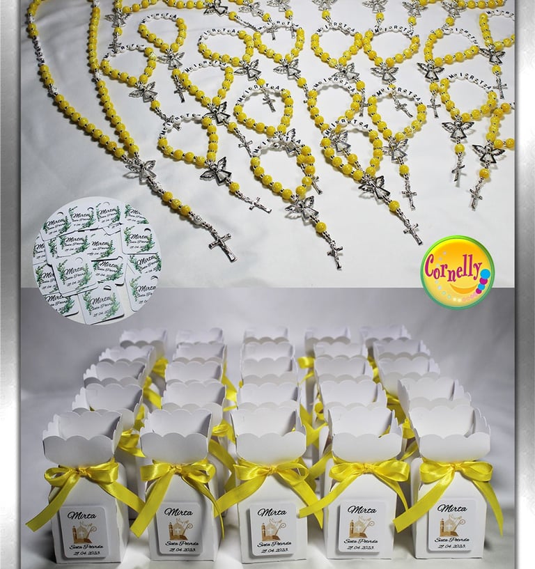 poklon set za svetu potvrdu sa krunicom
