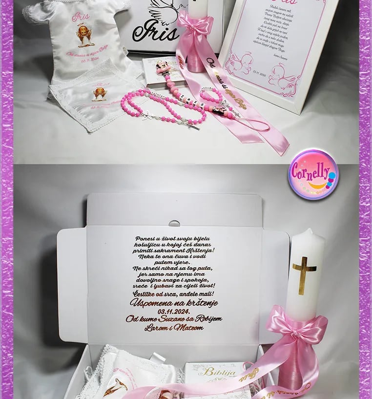 Personalizirani krsni set - Cornelly pokloni