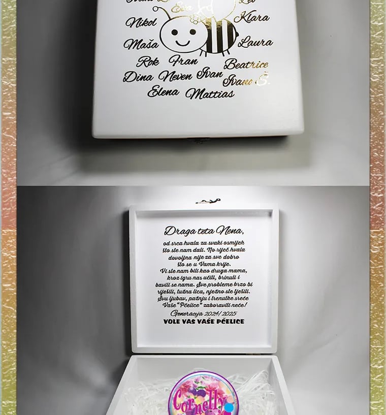 Kutija uspomena iz vrtića