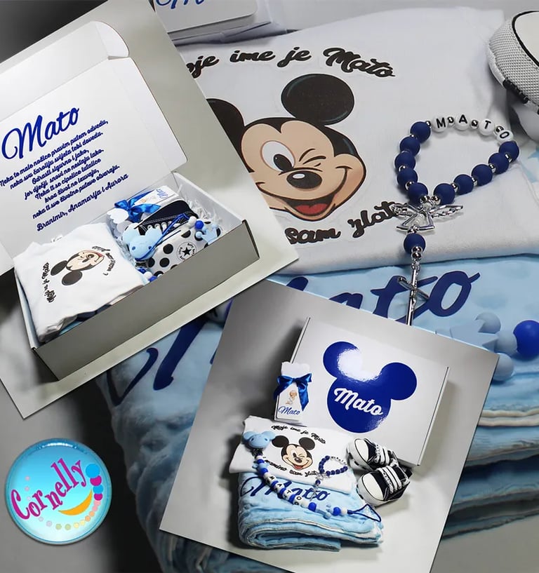 Poklon za novorođenče – set proizvoda