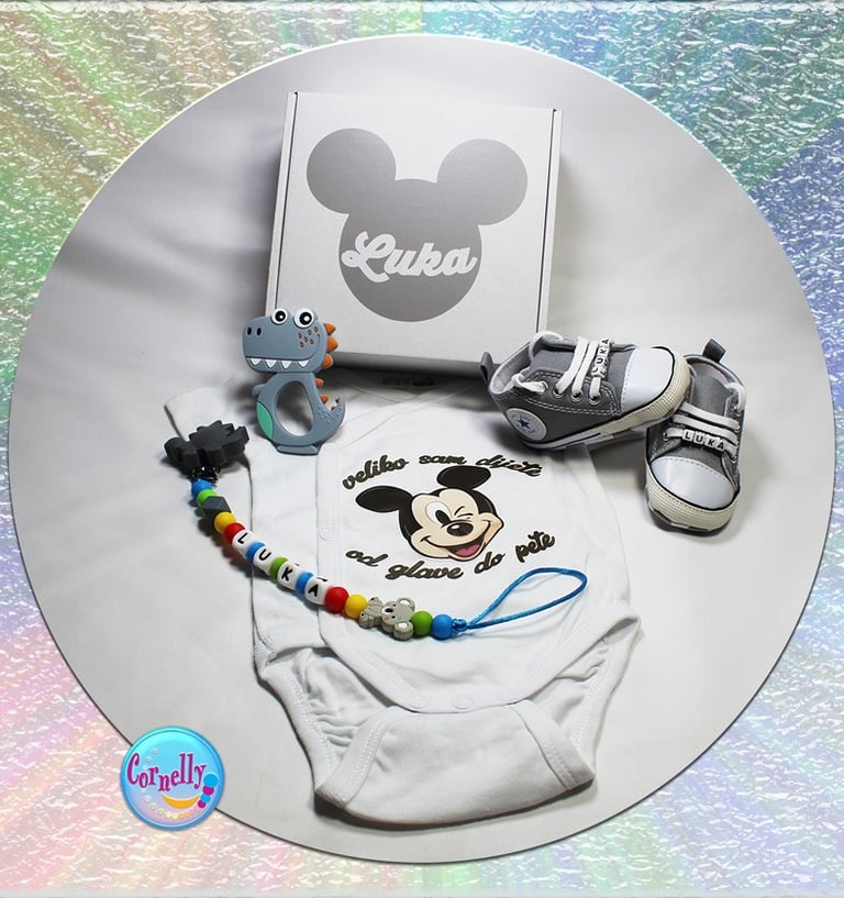 Personalizirani body za bebe s imenom