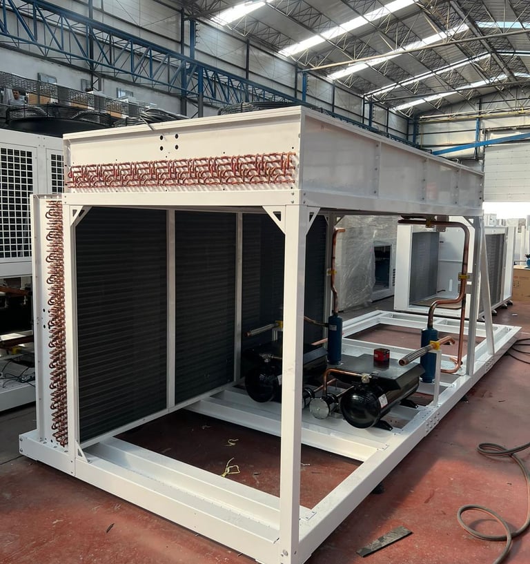 30 Ton Yaprak Buz Makinası