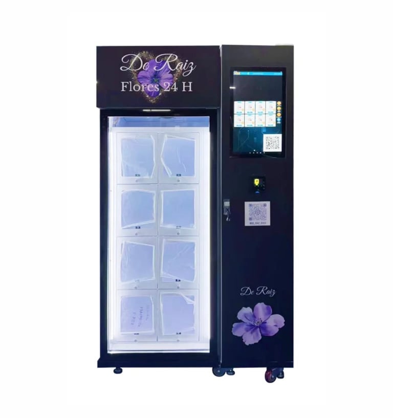 Flower vending machine