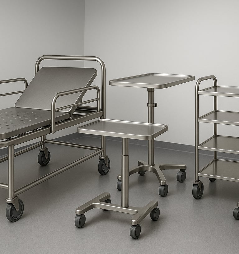 Operating Room Tables  Operating Room Cabinets  Medicine & Emergency Response Carts  Morgue Units  H