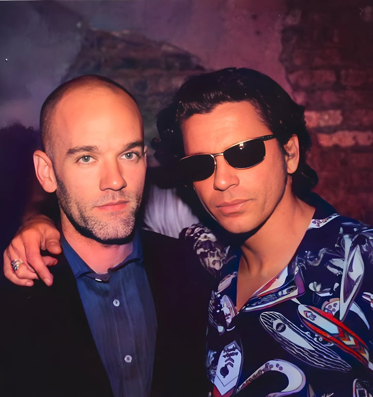 Michae Stipe Michael Hutchence Induct INXS