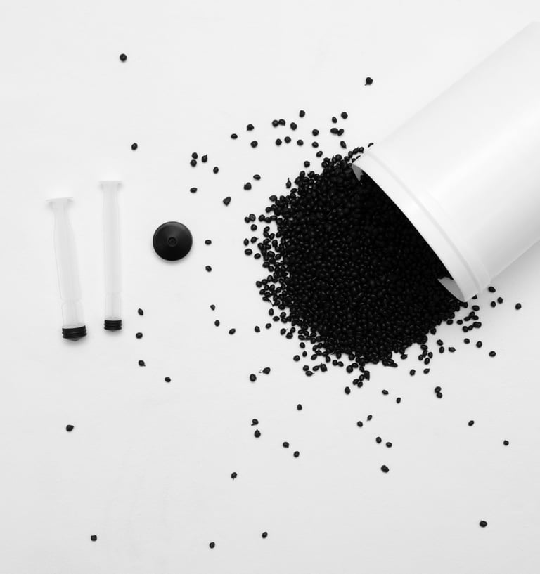 gomati black hdpe pellets