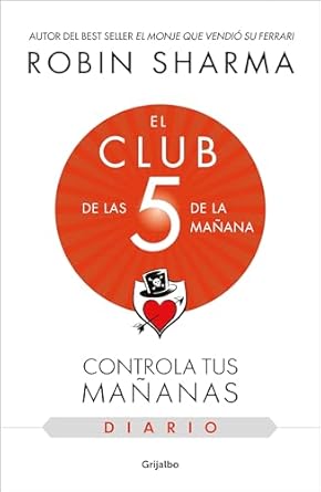 Portada del libro El club de las 5 de la mañana de Robin Sharma"